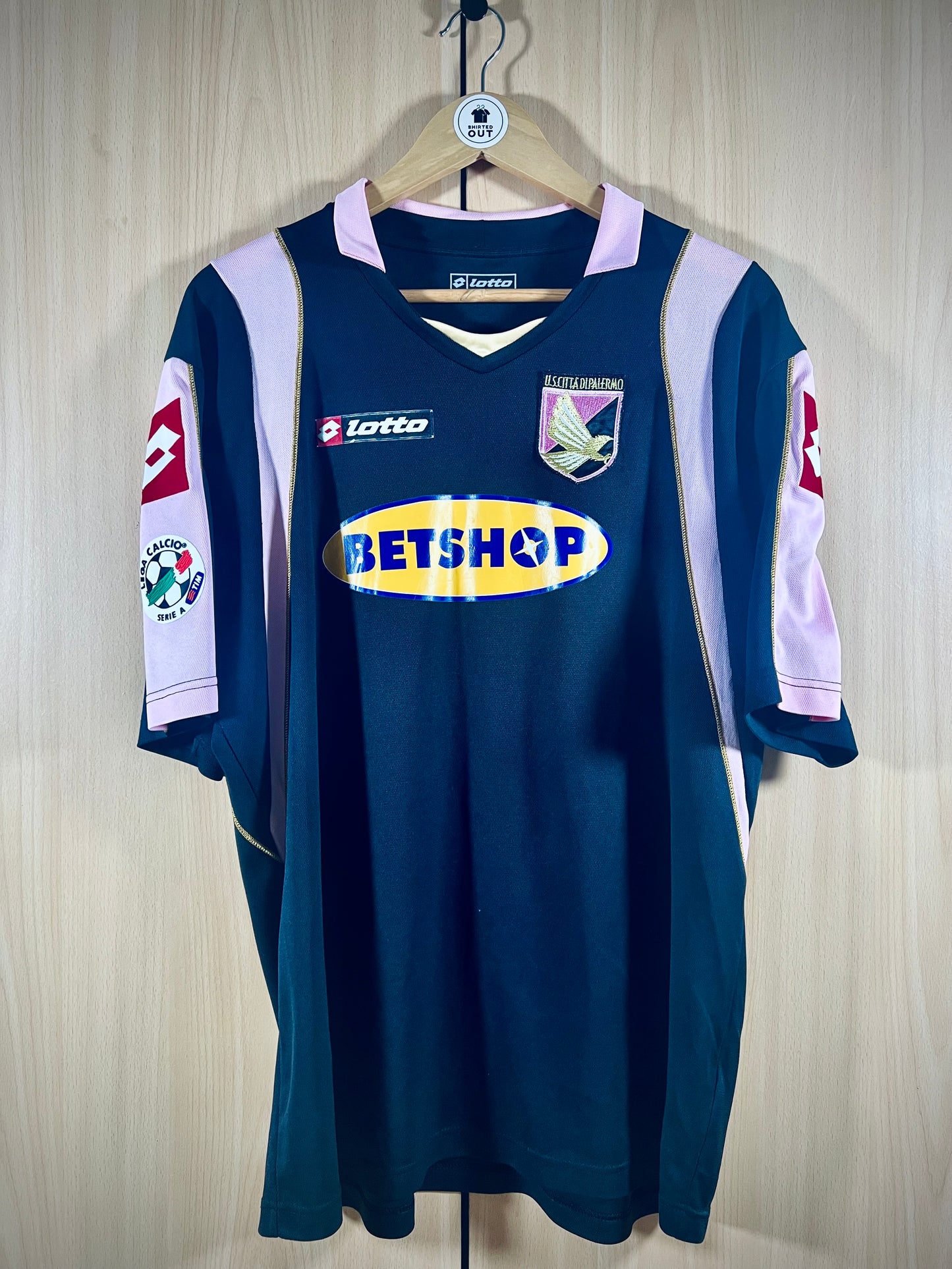 Palermo 2008-10 Third Calcio Shirt CAVANI #7