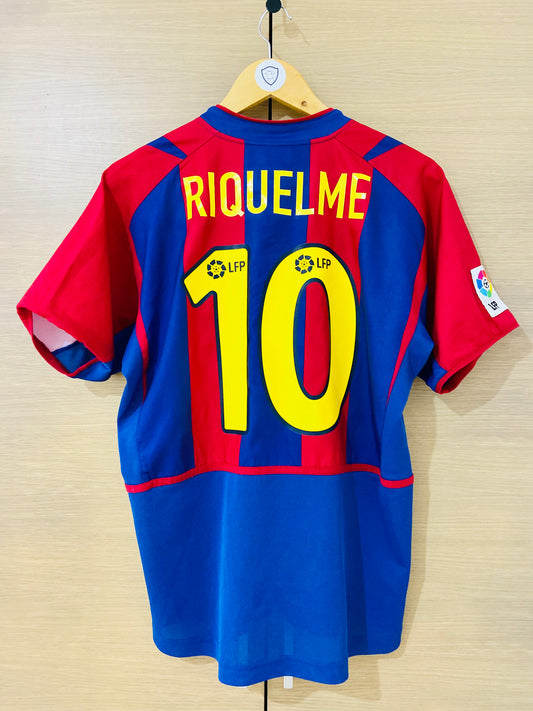 Barcelona 2002-03 Home Shirt Riquelme #10