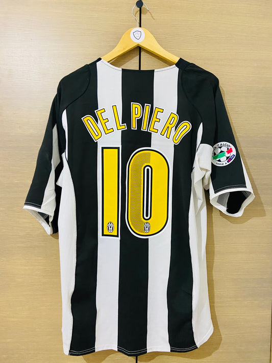 Juventus 2004-05 Home Shirt Del Piero #10