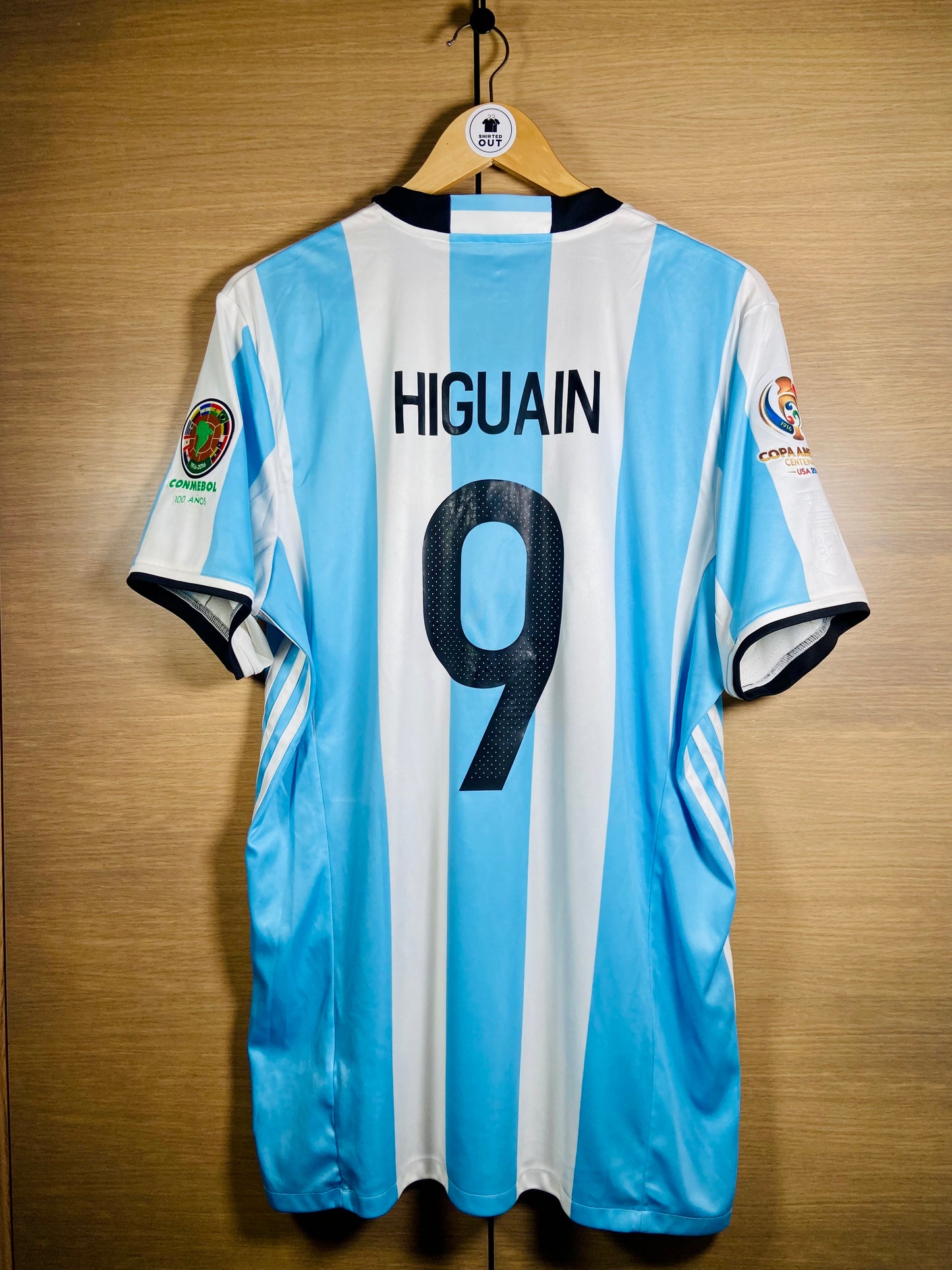 Argentina 2016 Copa America Home Shirt Higuain #9