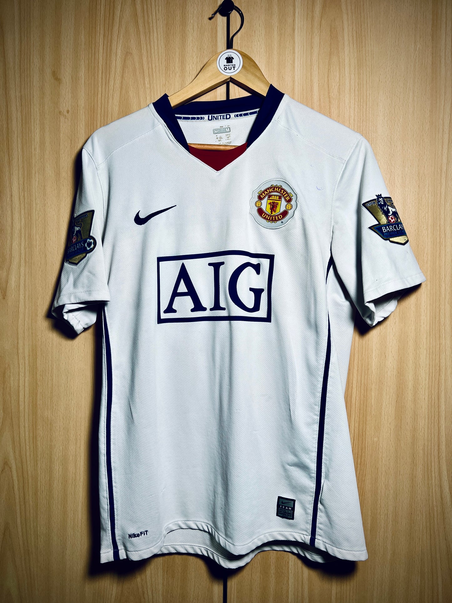 Manchester United 2008-09 away PL Shirt CARRICK  #16