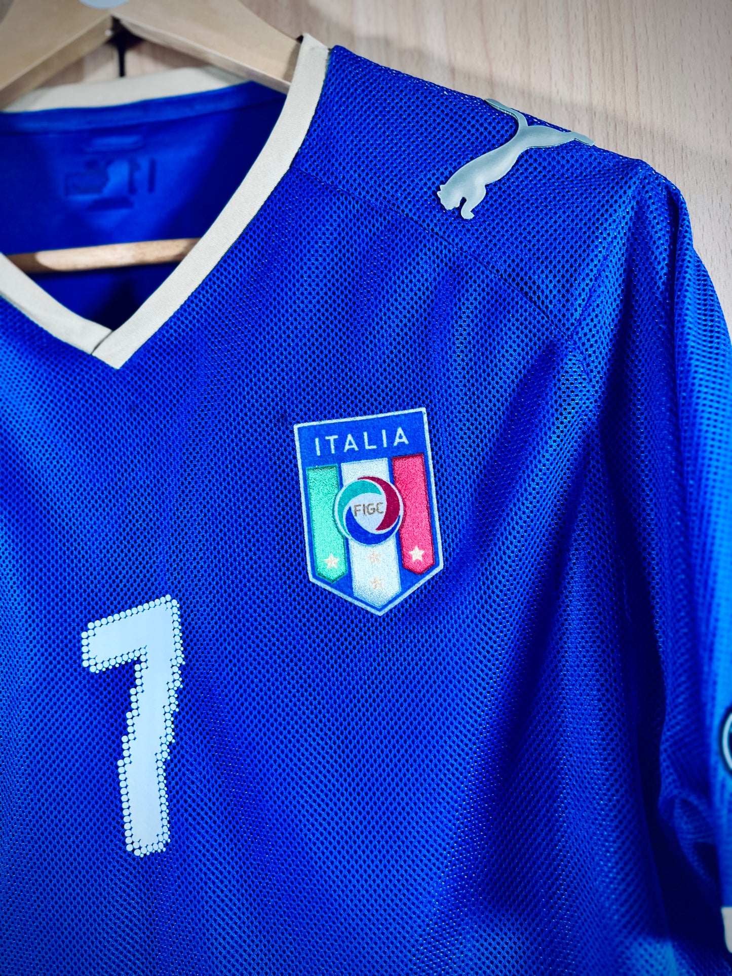 Italy 2008 Home Euro Shirt DEL PIERO #7