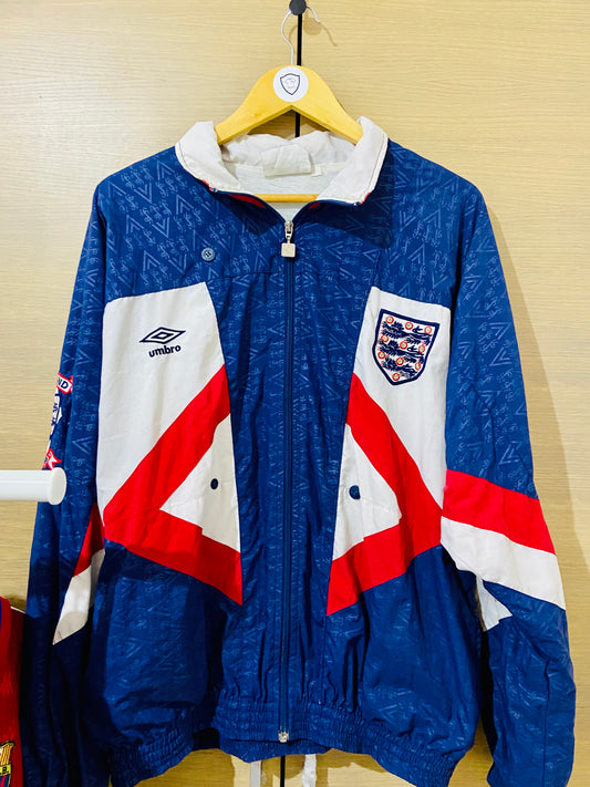 England 1990-92 Track Top