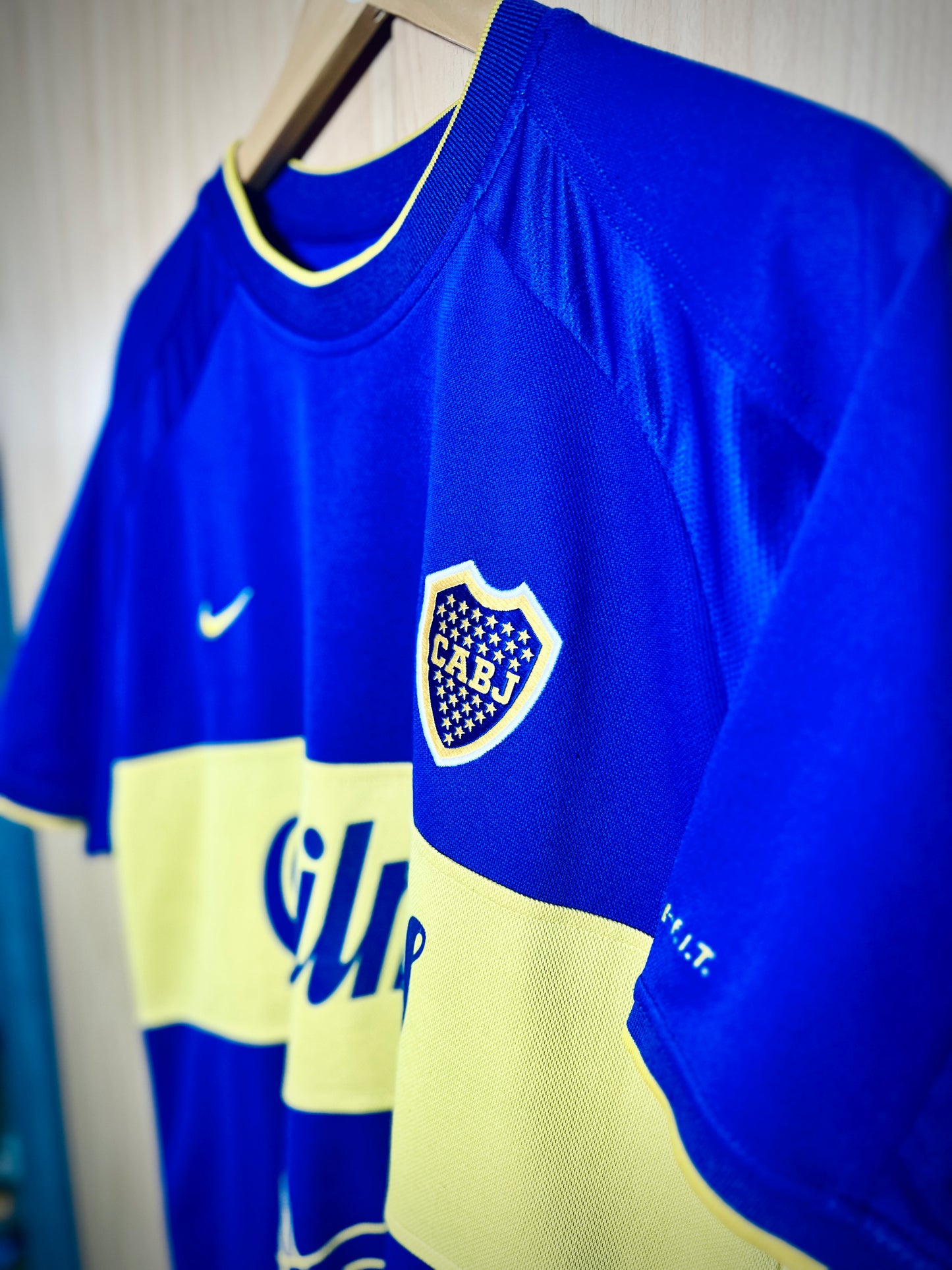 Boca Juniors 2000-01 Home Special Edition 'Signed' GUILLERMO #7