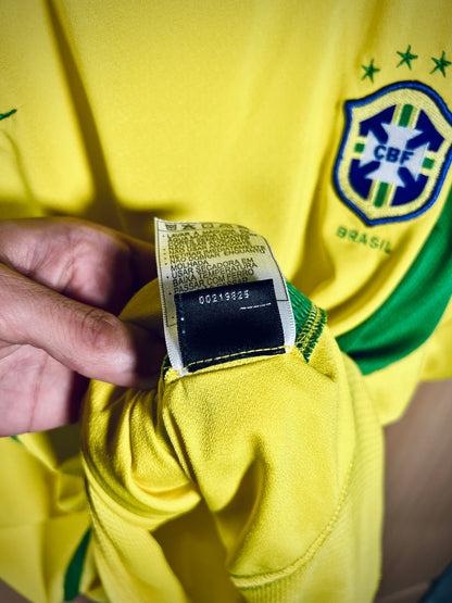 Brazil 2002-04 Home Shirt #10