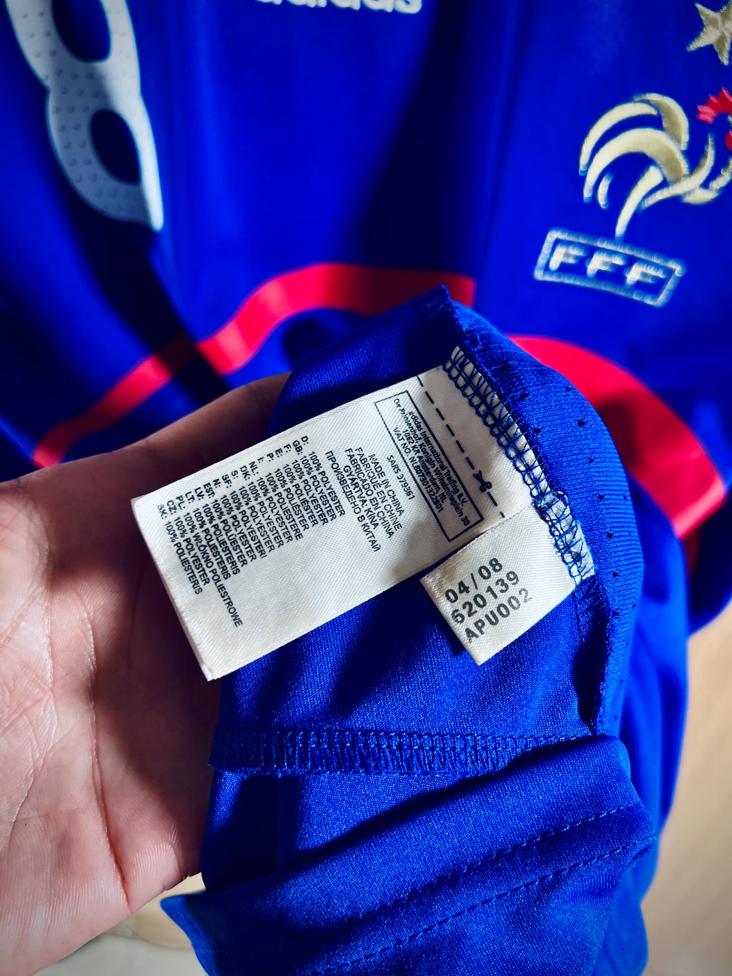 France 2007-08 Home Shirt RIBERY #22