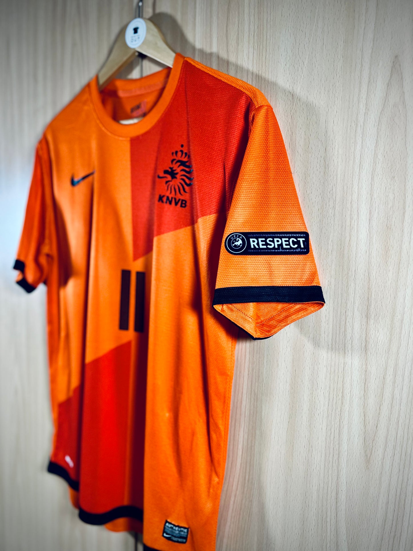 Netherlands 2012 Home Euro Shirt ROBBEN #11