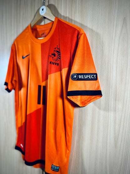 Netherlands 2012 Home Euro Shirt ROBBEN #11