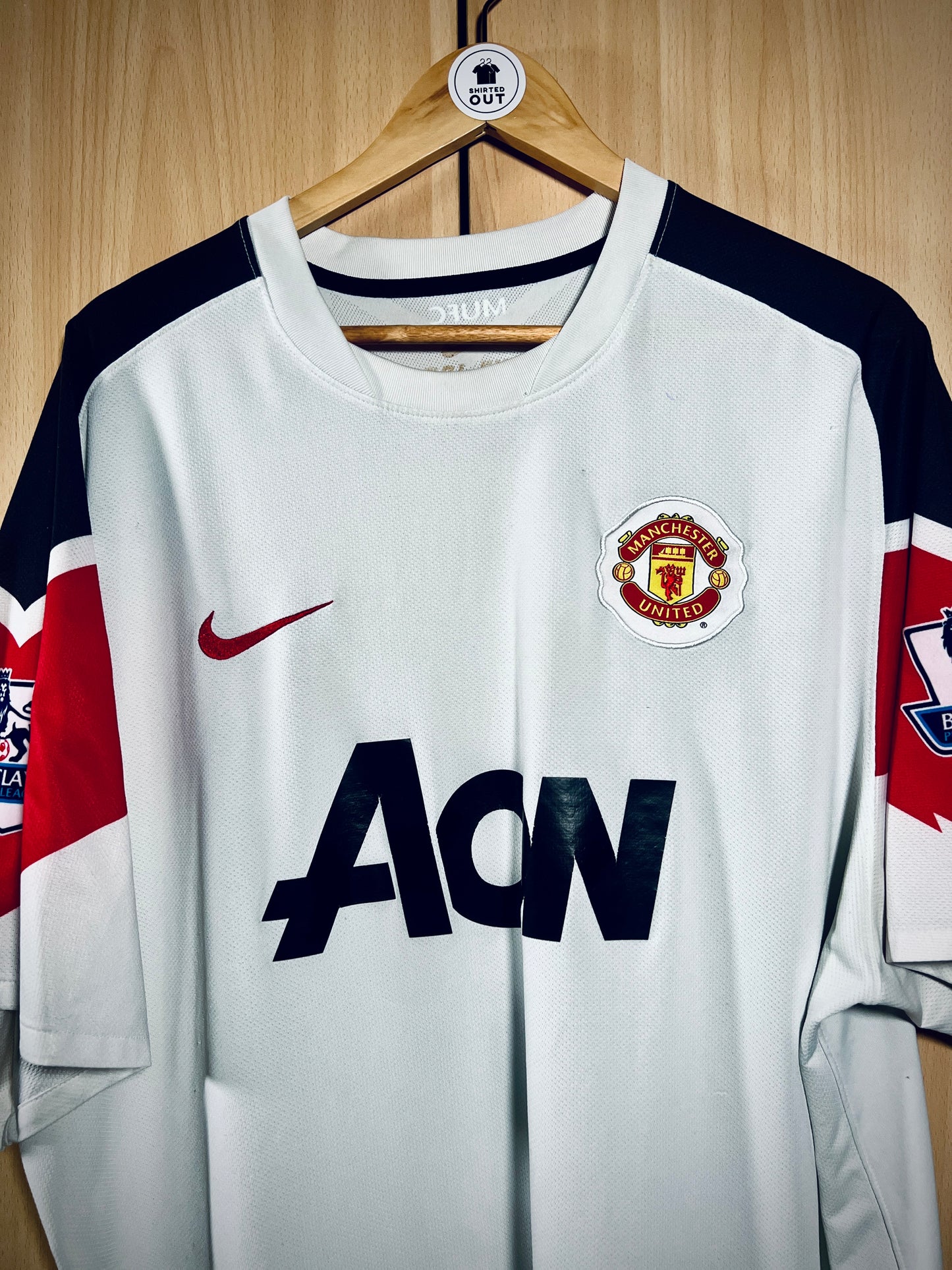 Manchester United 2010-11 Away PL Shirt VIDIC #15