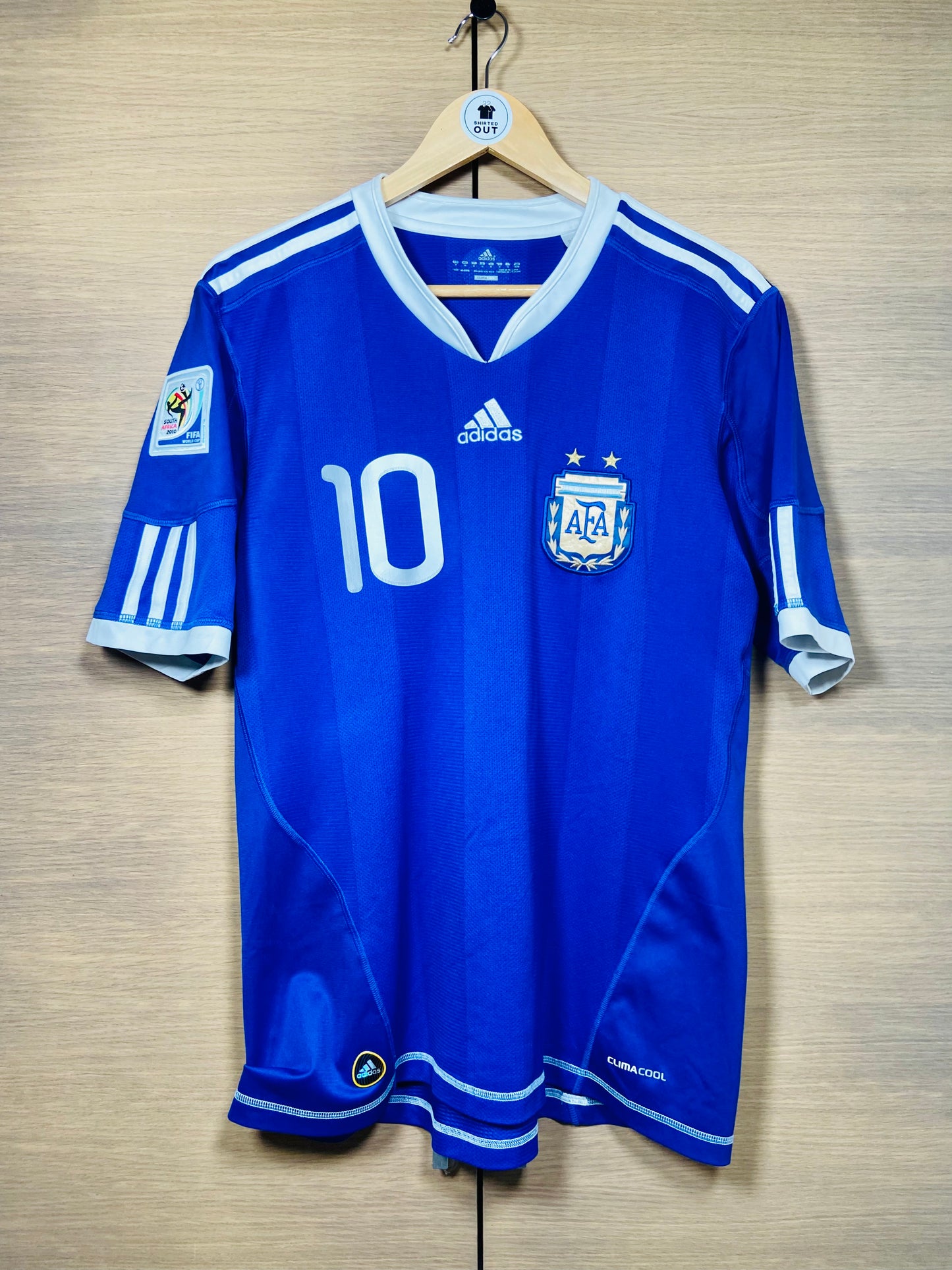 Argentina 2010 Away WC Shirt Messi #10