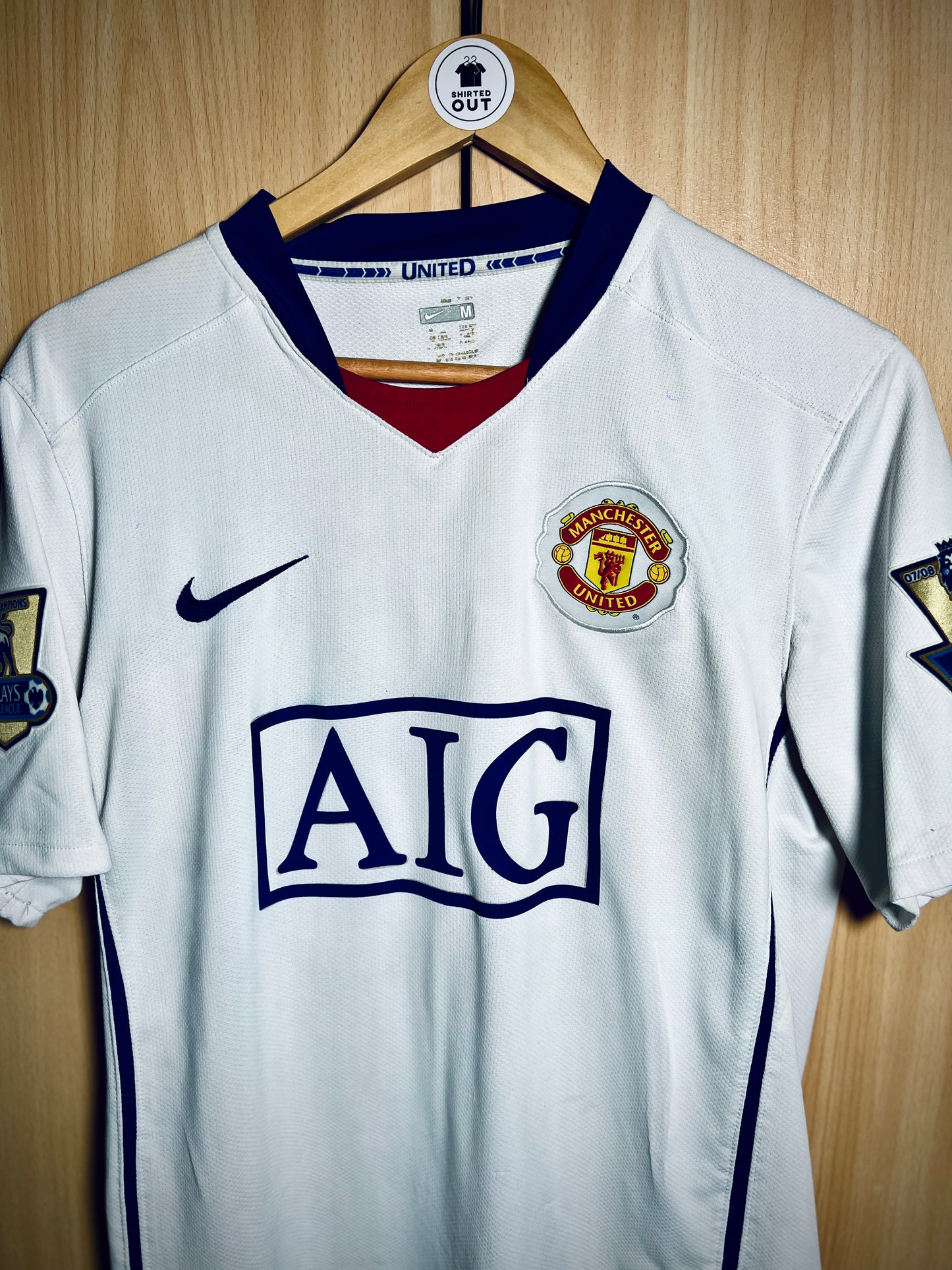 Manchester United 2008-09 away PL Shirt CARRICK  #16
