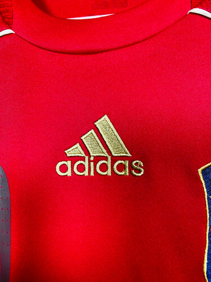 Spain 2008 Home Shirt Fabregas #10