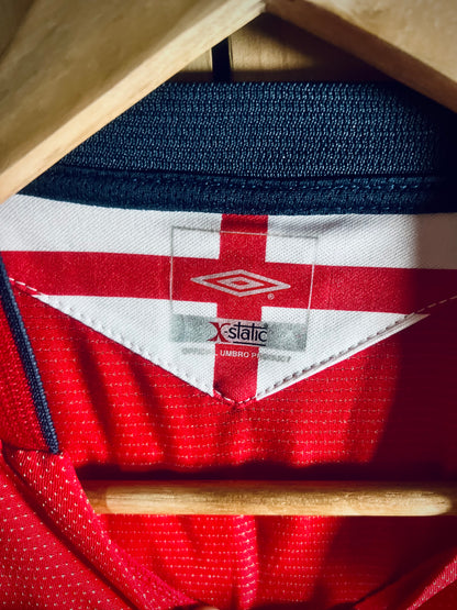 England 2004-06 away LS Shirt BECKHAM  #7