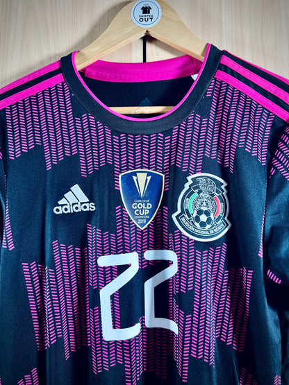Mexico 2021-22 Away Shirt LOZANO #22