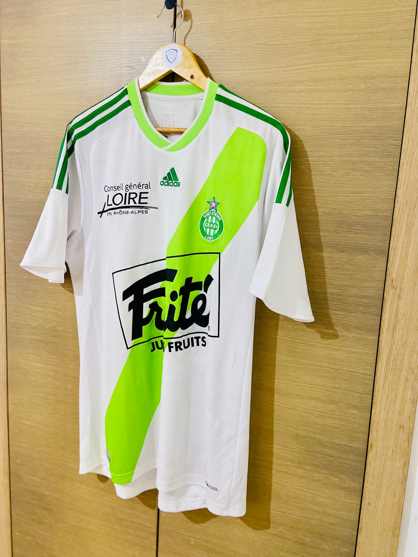 AS Saint-Étienne 2009-10 Player Issue Away Shirt