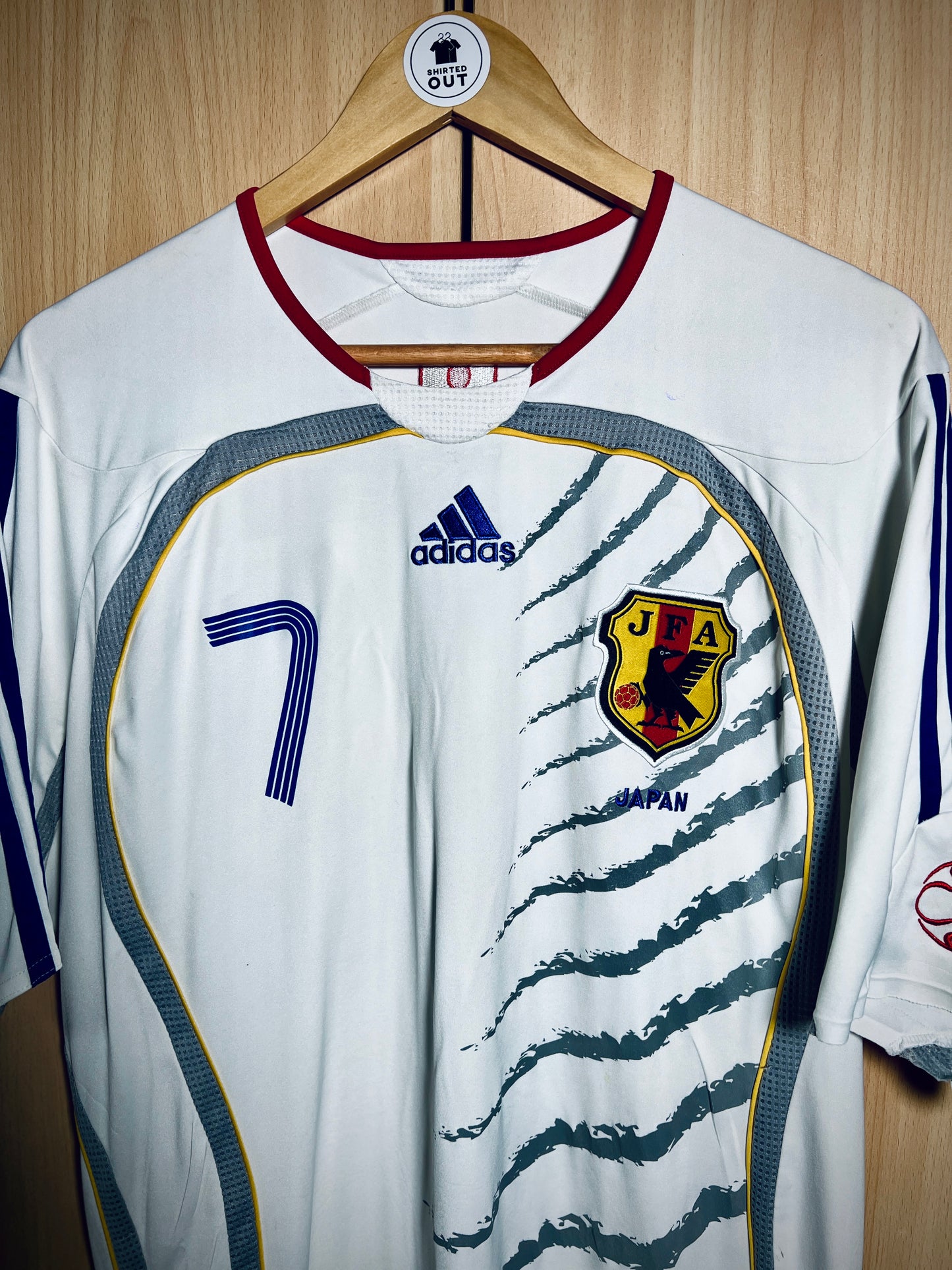 Japan 2006 away Shirt NAKATA #7