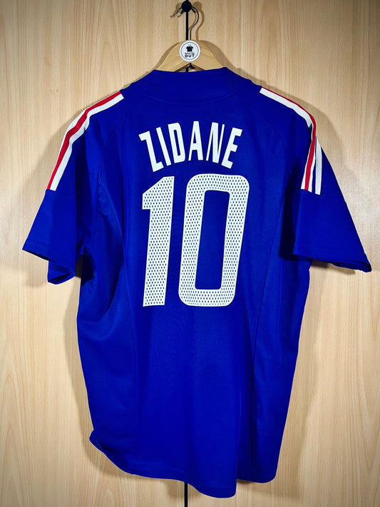 France 2002 Home Shirt ZIDANE #10