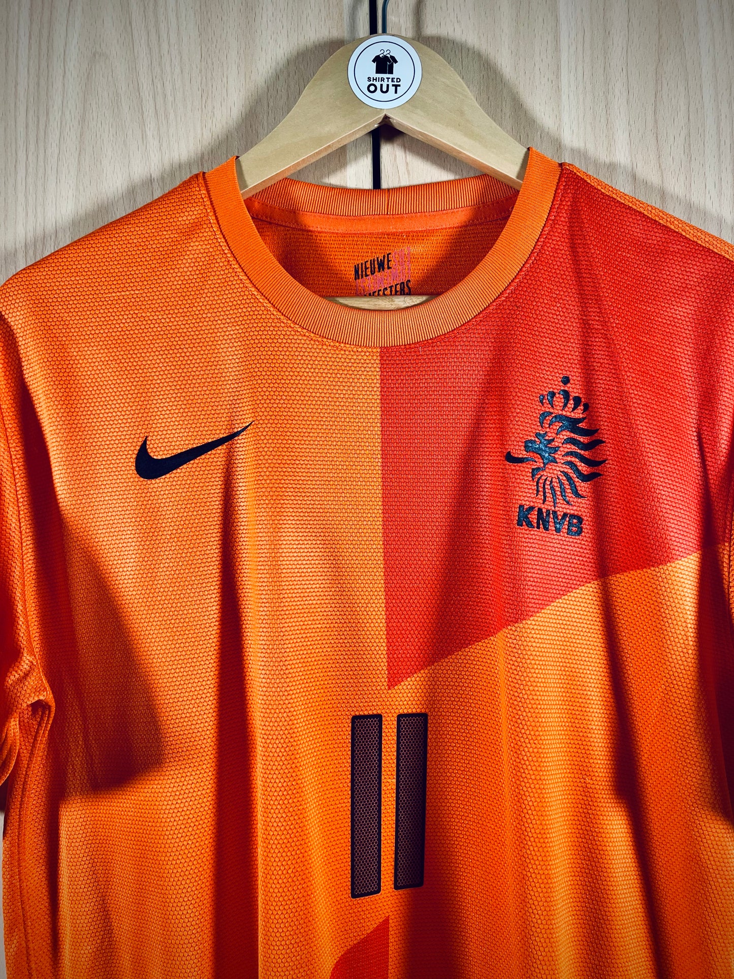 Netherlands 2012 Home Euro Shirt ROBBEN #11