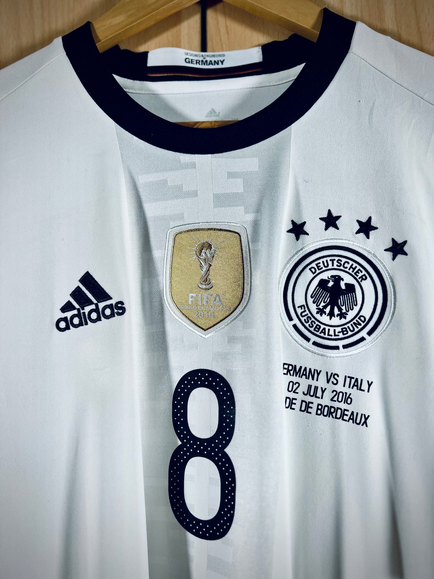 Germany 2016 Home Euro Shirt OZIL #8