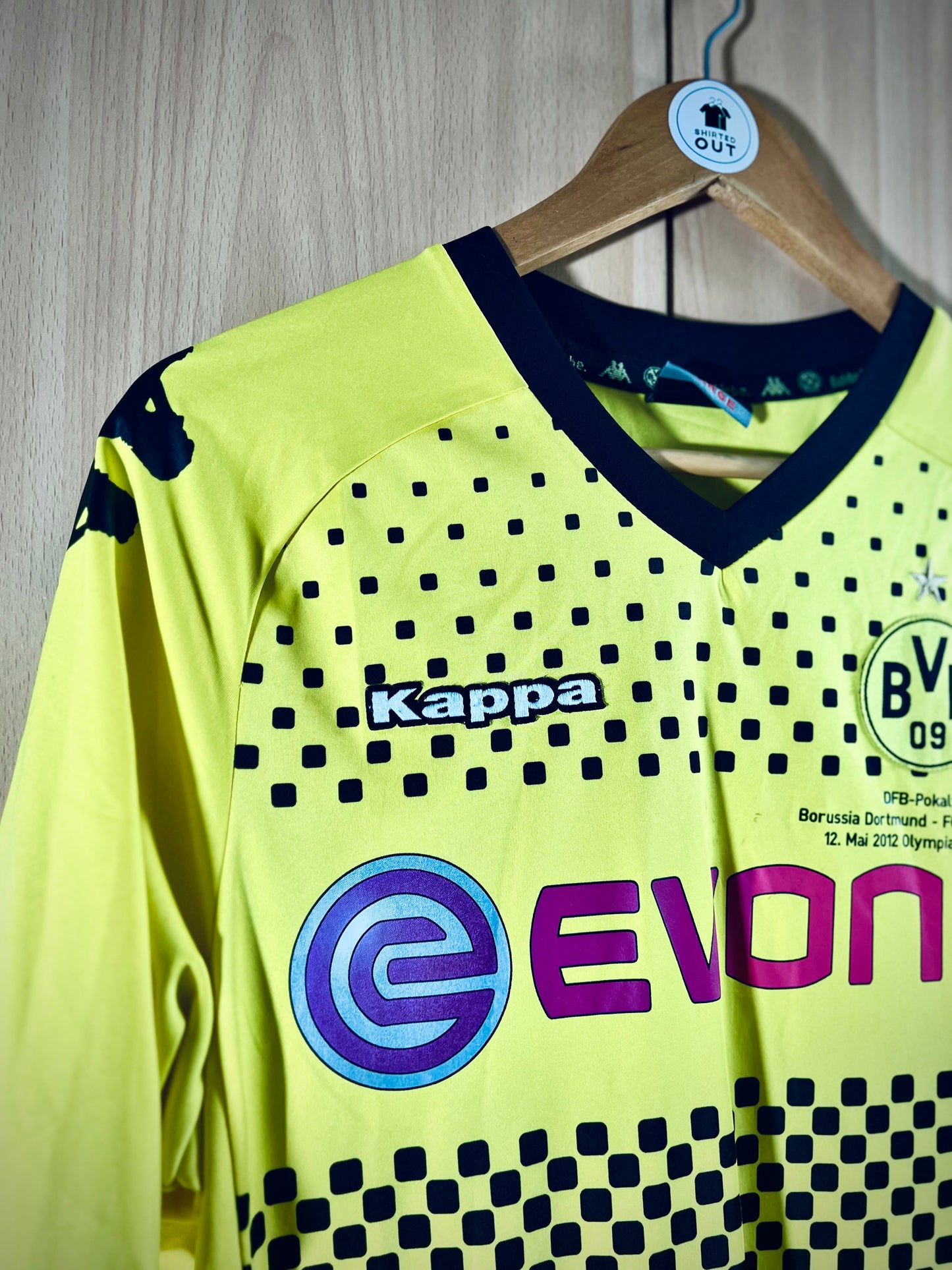 Dortmund 2011-12 Home Shirt KUBA #16