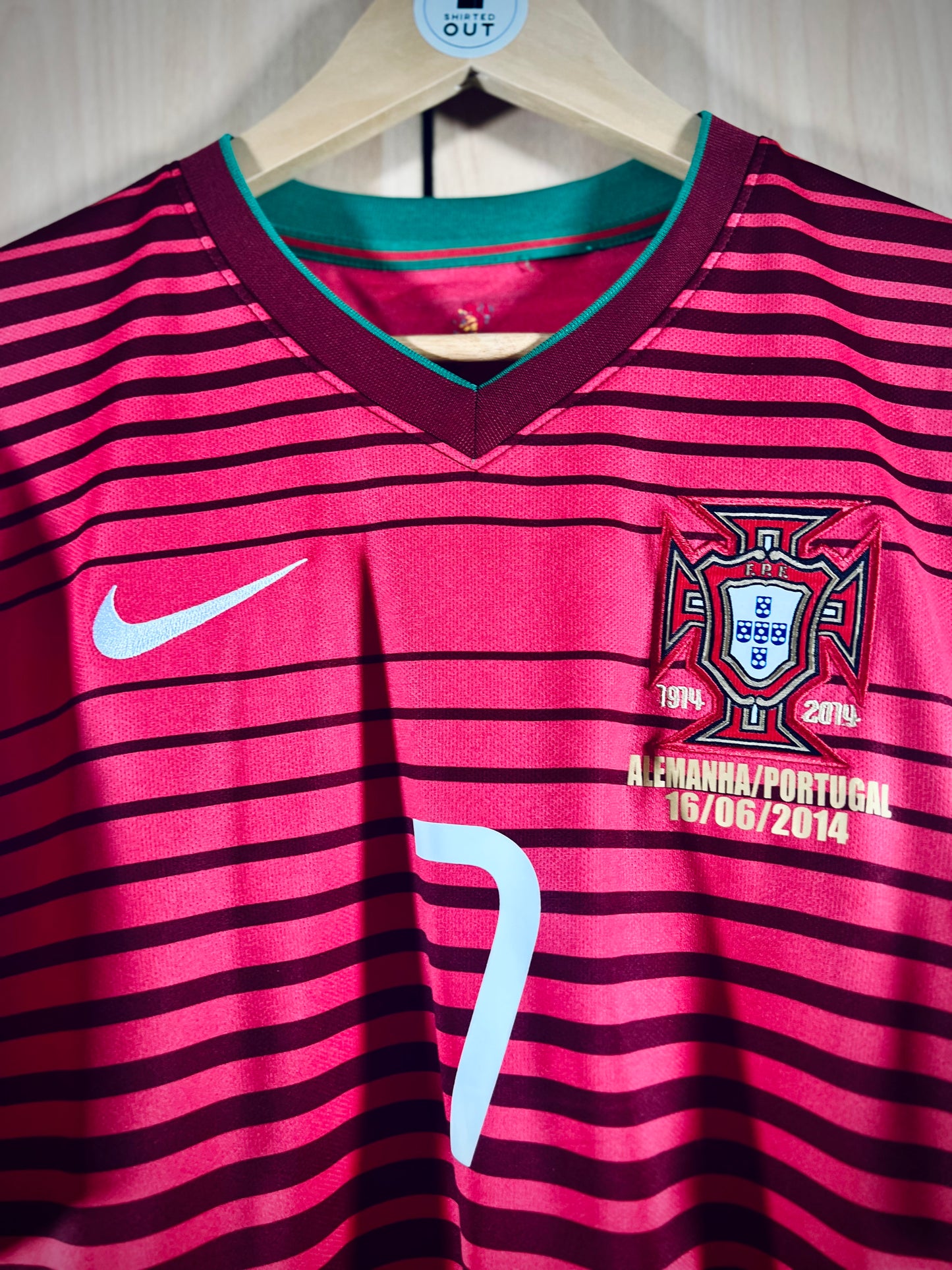 Portugal 2014 Home WC Shirt RONALDO #7