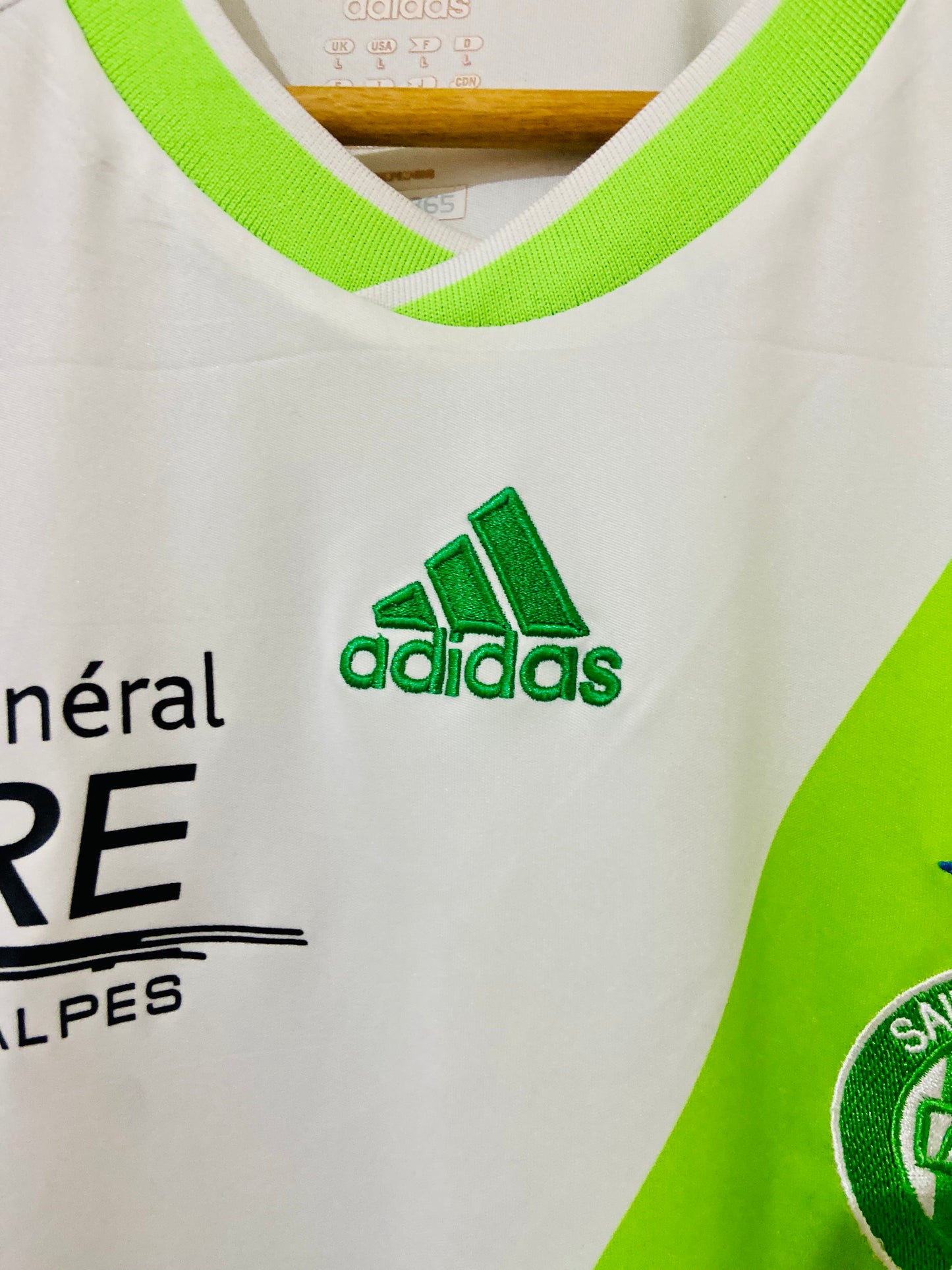 AS Saint-Étienne 2009-10 Player Issue Away Shirt