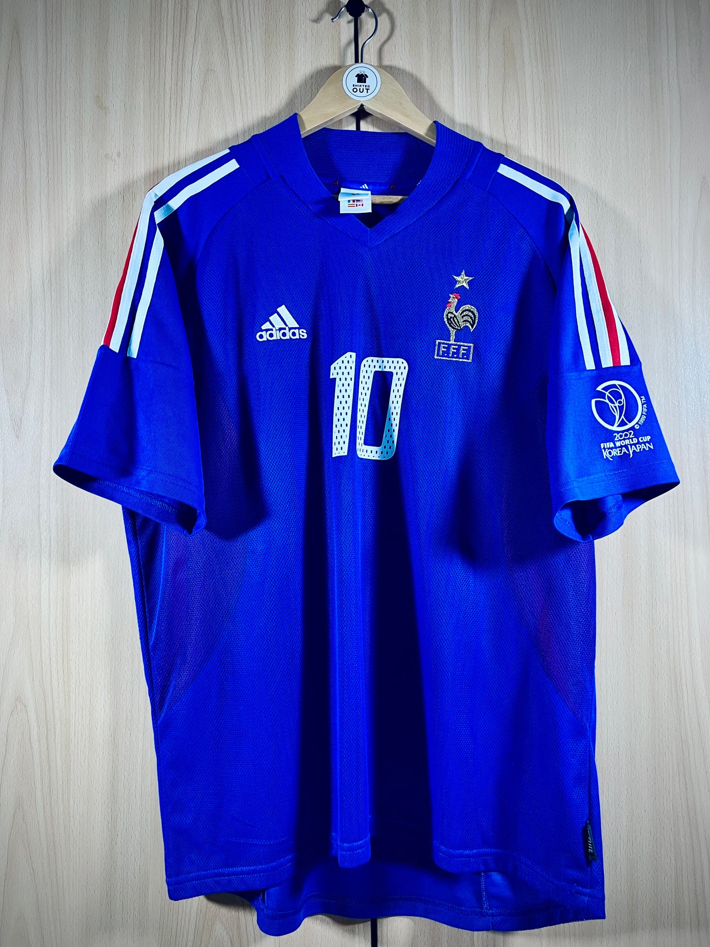 France 2002 Home WC Shirt ZIDANE #10
