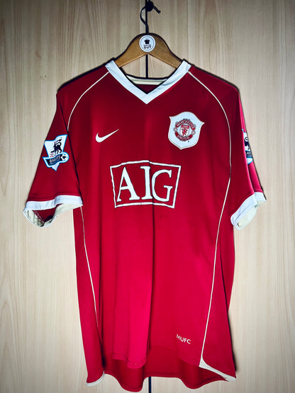 Manchester United 2006-07 Home PL Shirt RONALDO #7