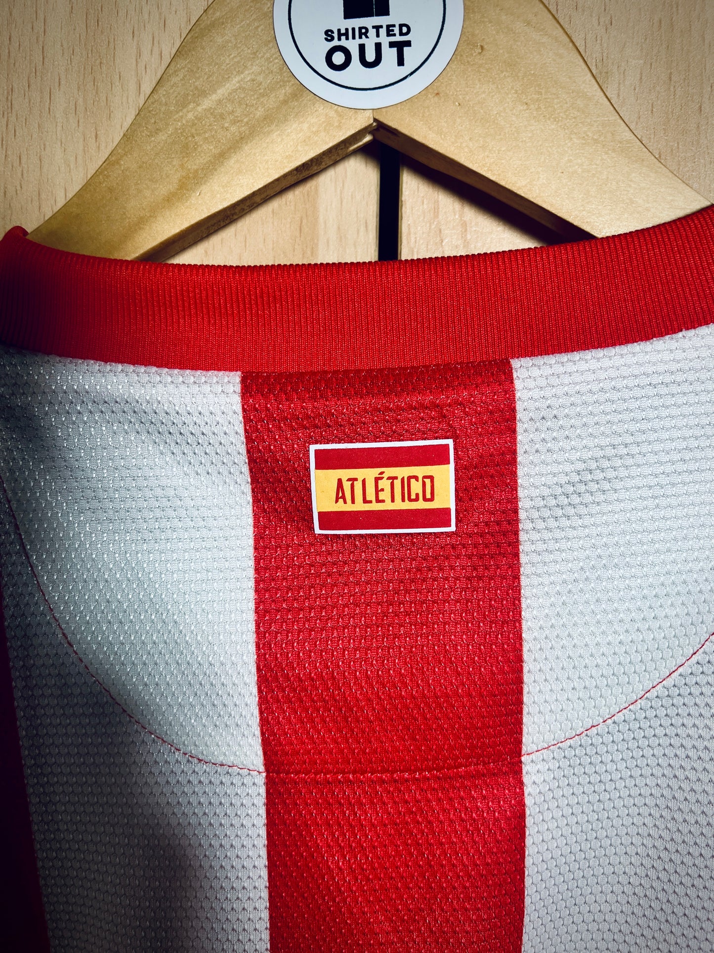 Atletico Madrid 2012-13 Home Match Issue Shirt Emre Belözoğlu #21