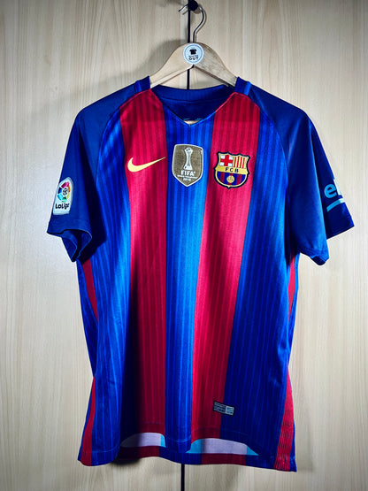 Barcelona 2016-17 Home Shirt SUAREZ #9