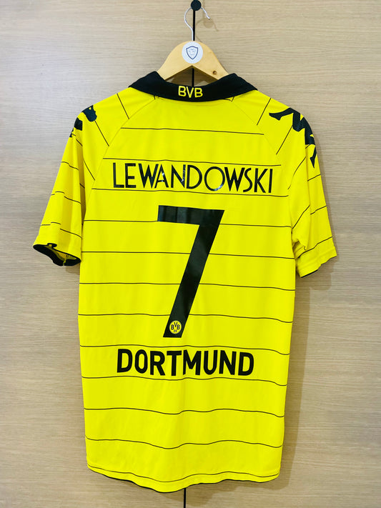 Borussia Dortmund 2010-11 Home Shirt Lewandowski #7