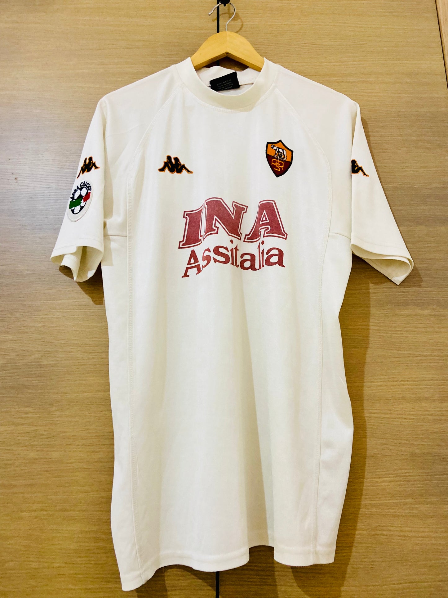 AS Roma 2000-01 Away Calcio Shirt Batistuta #18