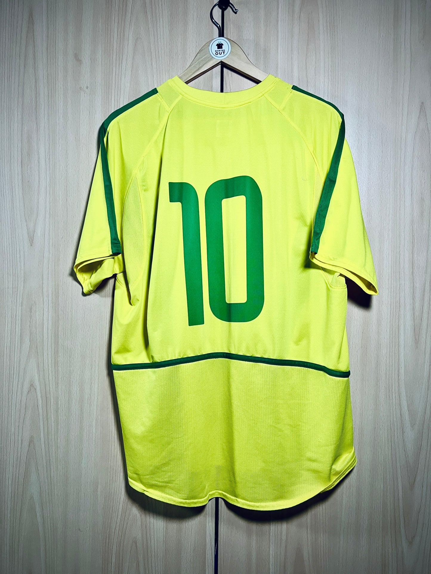 Brazil 2002-04 Home Shirt #10