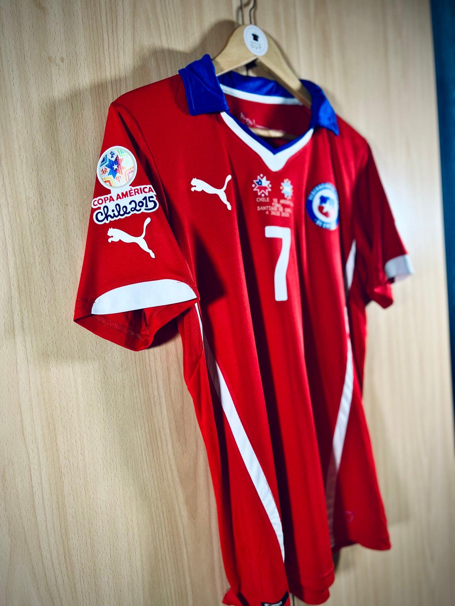 Chile 2014-15 Home Copa America Shirt ALEXIS #7