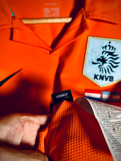 Netherlands 2006 WC home Shirt COCU #8