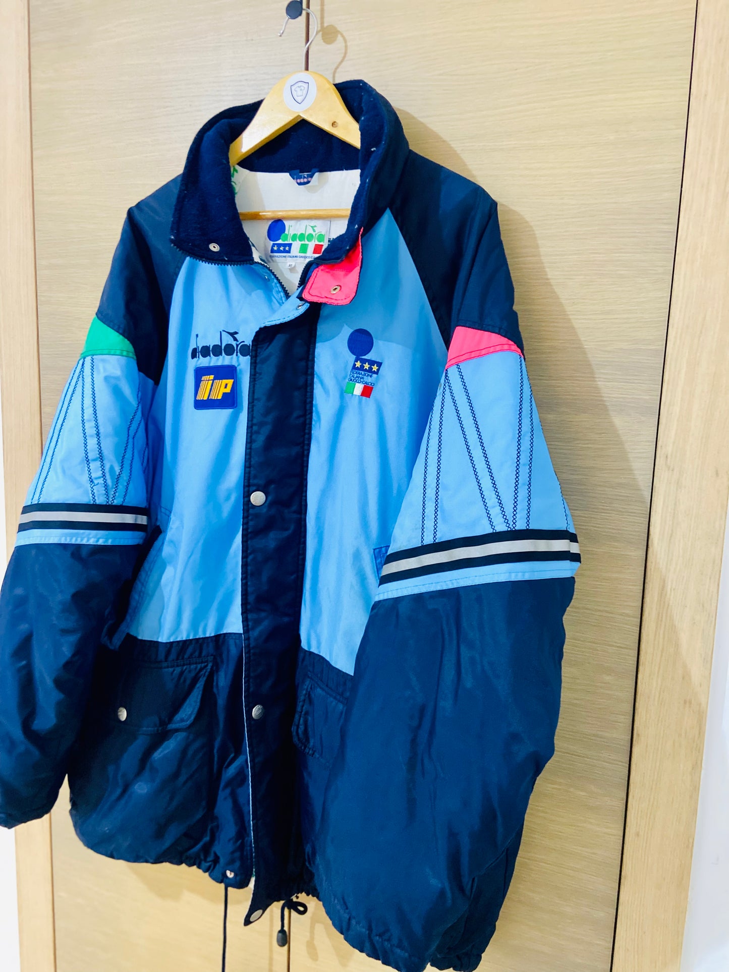 1994 Italy Diadora Parka Hooded Jacket