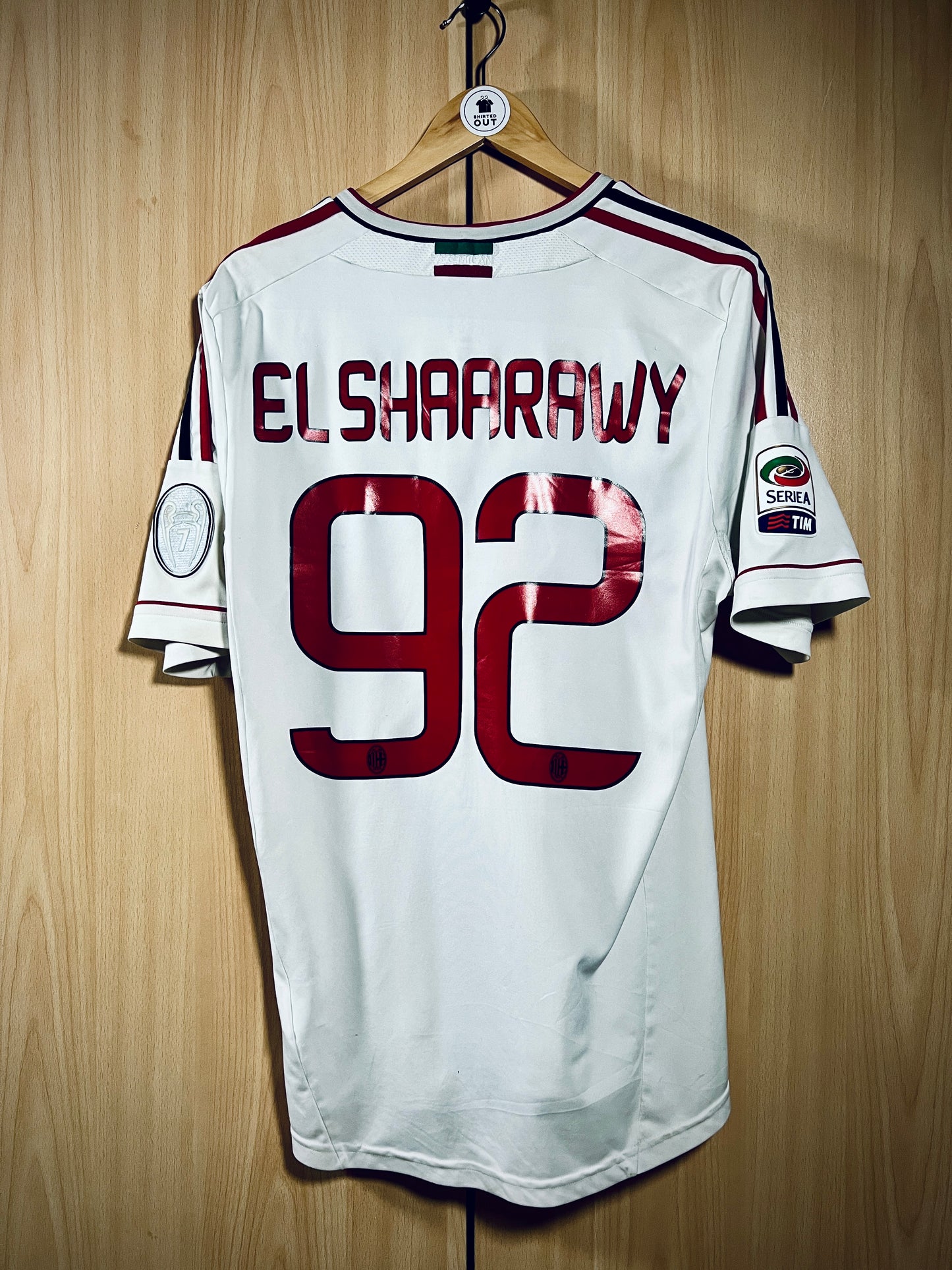 AC Milan 2012-13 away Calcio shirt EL SHAARAWY #92