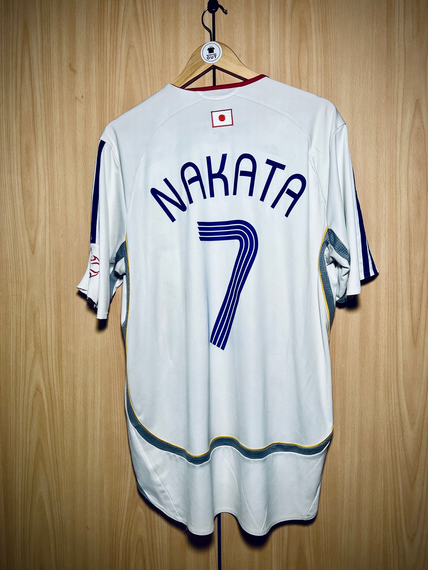 Japan 2006 away Shirt NAKATA #7