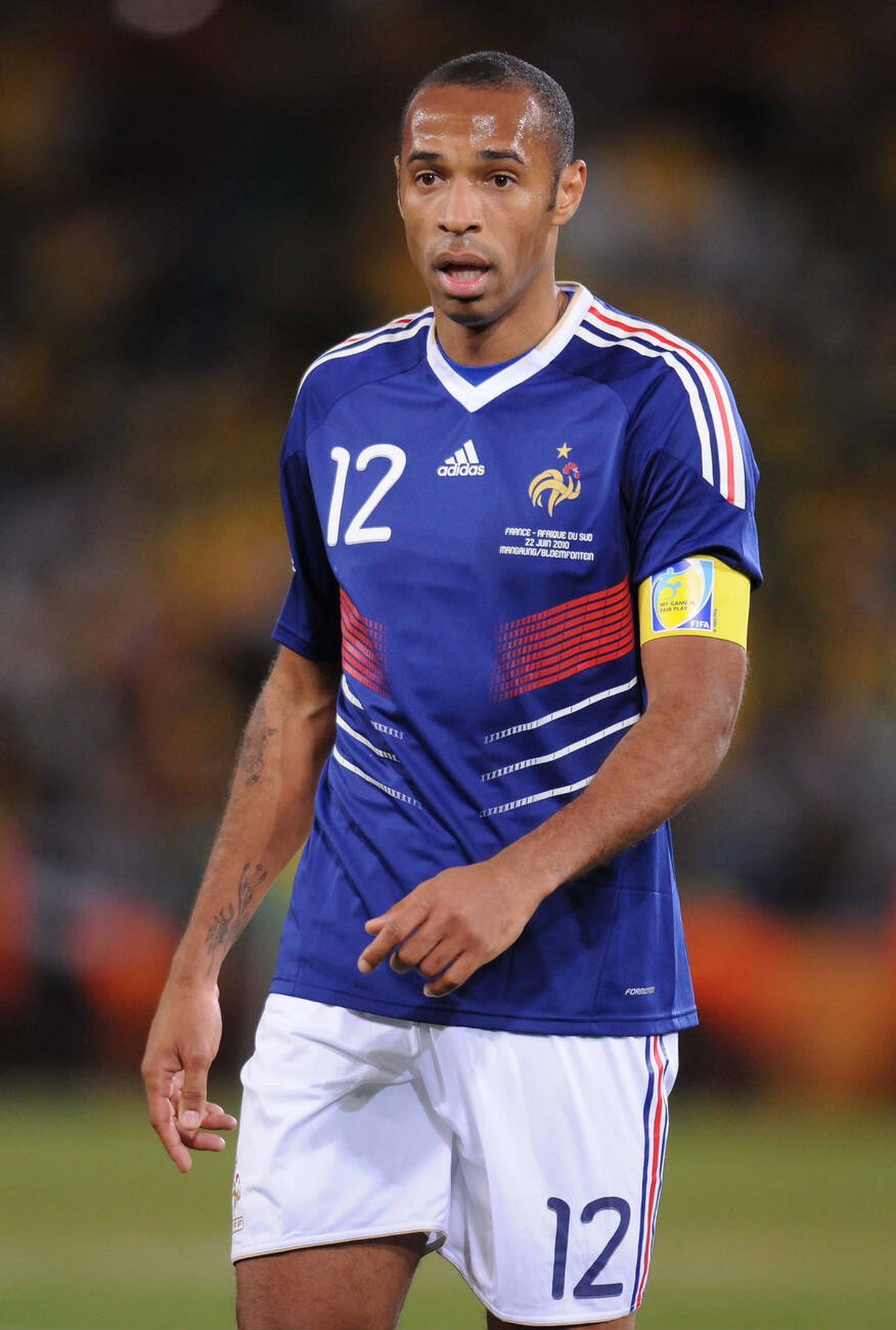 France 2010 Home WC Shirt Henry #12