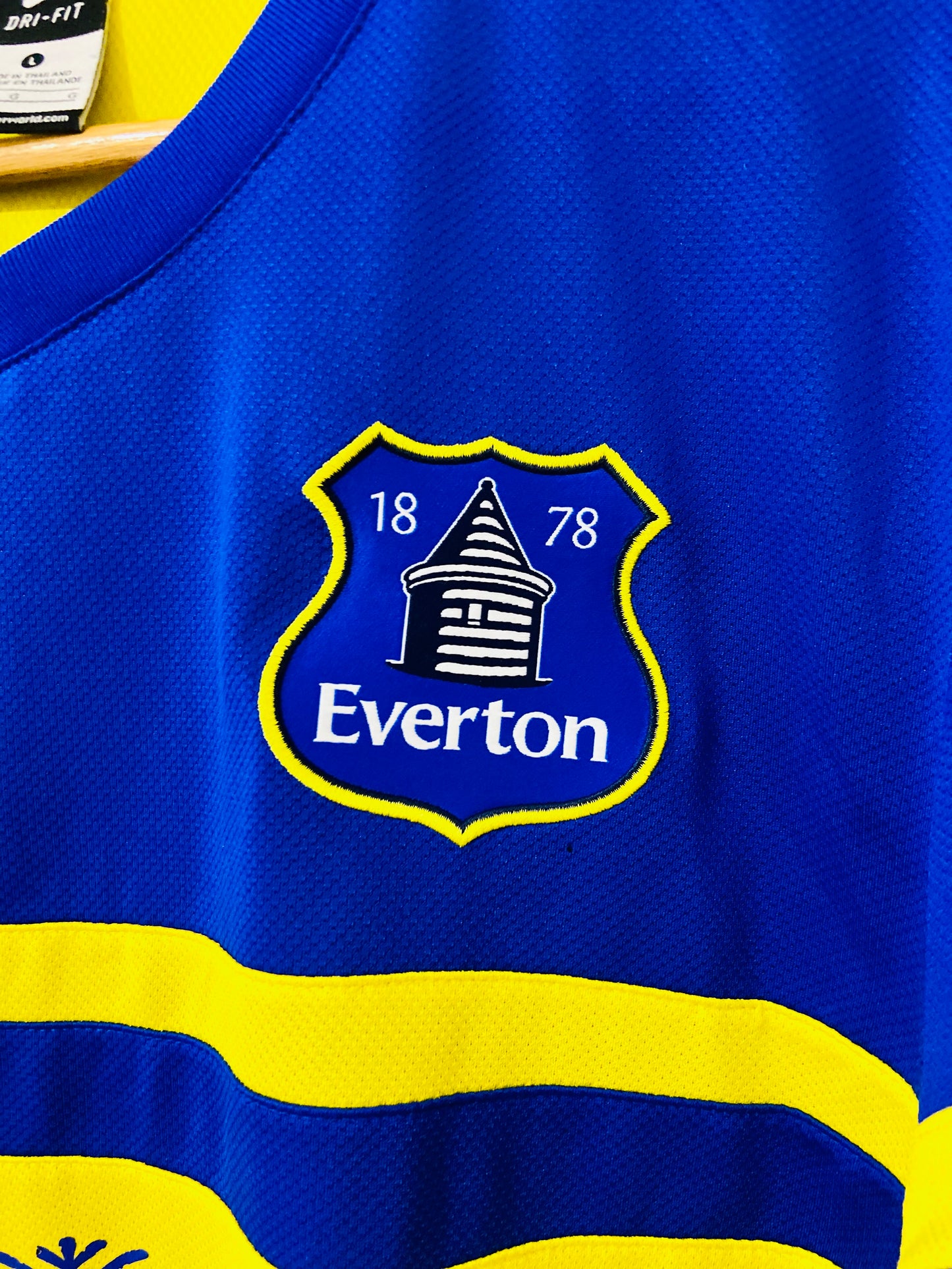 Everton 2013-14 Away Shirt Jagielka #6