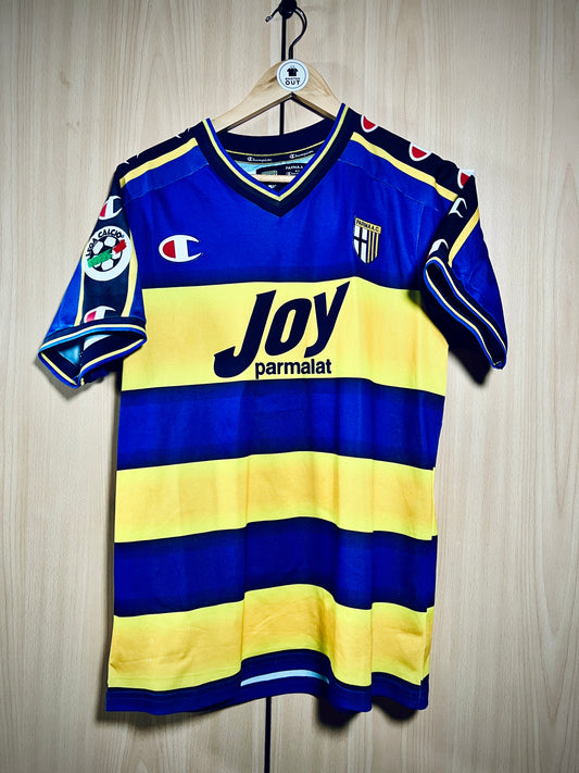 Parma 2001-02 home Calcio Shirt CANNAVARO #17
