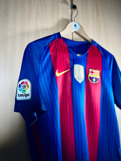 Barcelona 2016-17 Home Shirt SUAREZ #9
