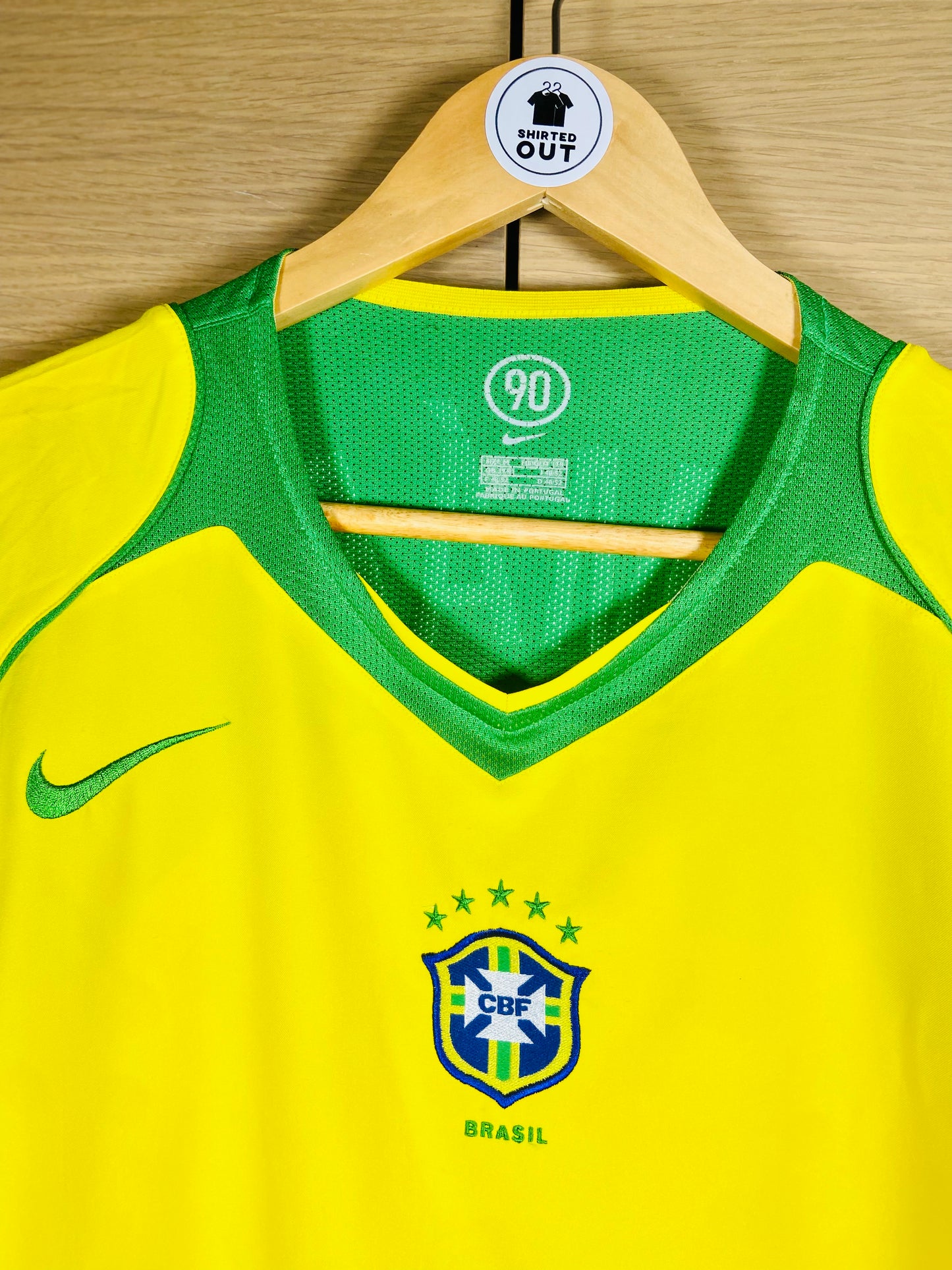 Brazil 2004 Home Shirt Romario #11