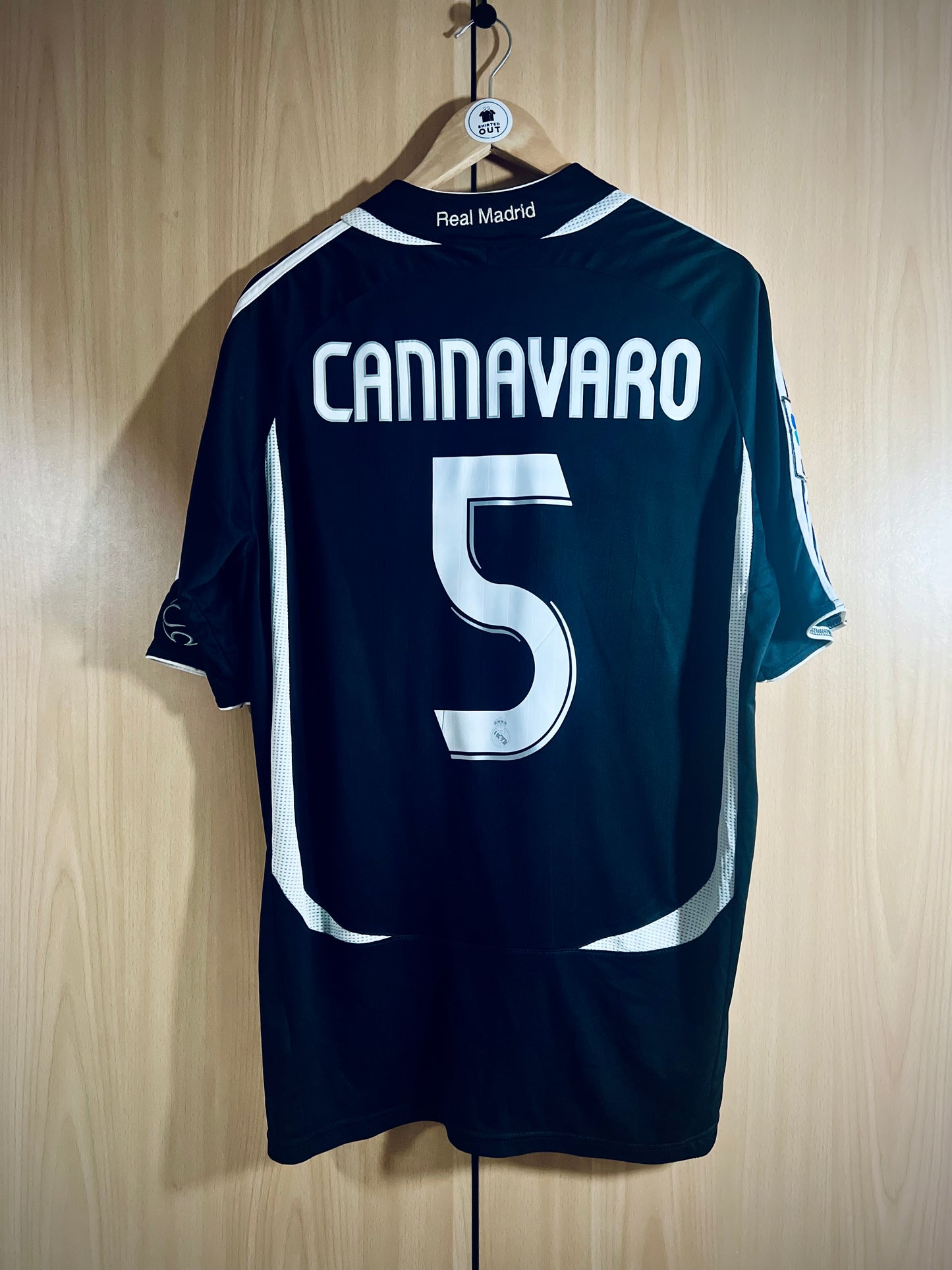 Real Madrid 2006-07 Away Shirt CANNAVARO #5