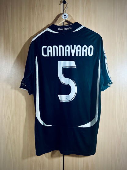 Real Madrid 2006-07 Away Shirt CANNAVARO #5