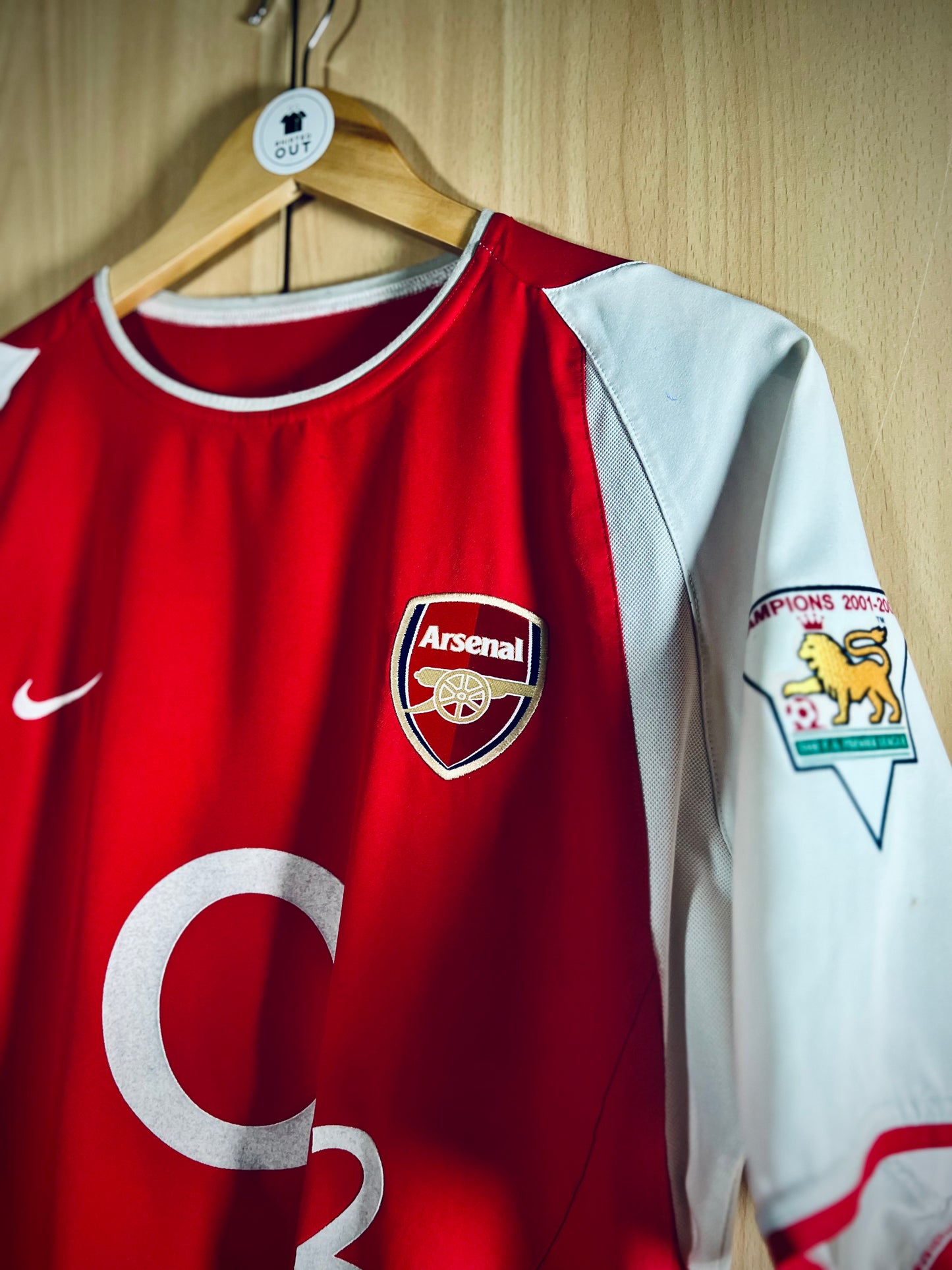 arsenal 2002-04 Home 'Invicibles' shirt Vieira #4