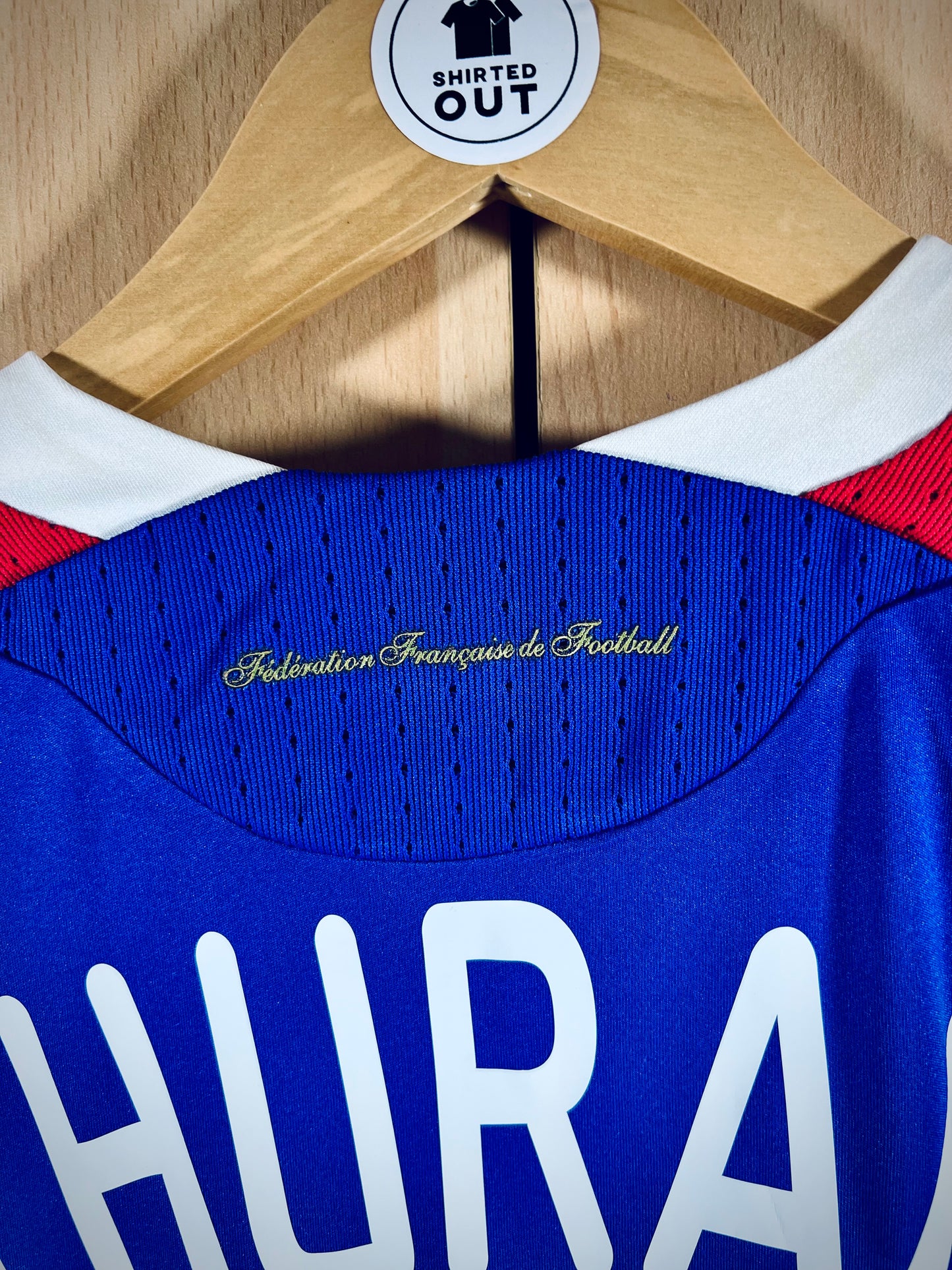 France 2007-08 Home Shirt THURAM  #15
