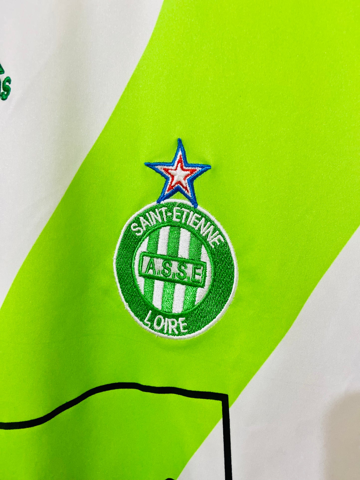 AS Saint-Étienne 2009-10 Player Issue Away Shirt