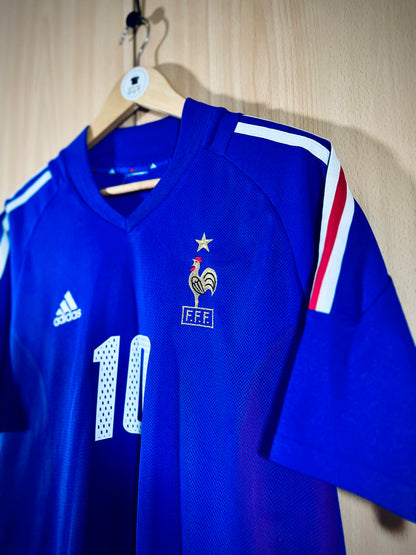 France 2002 Home Shirt ZIDANE #10
