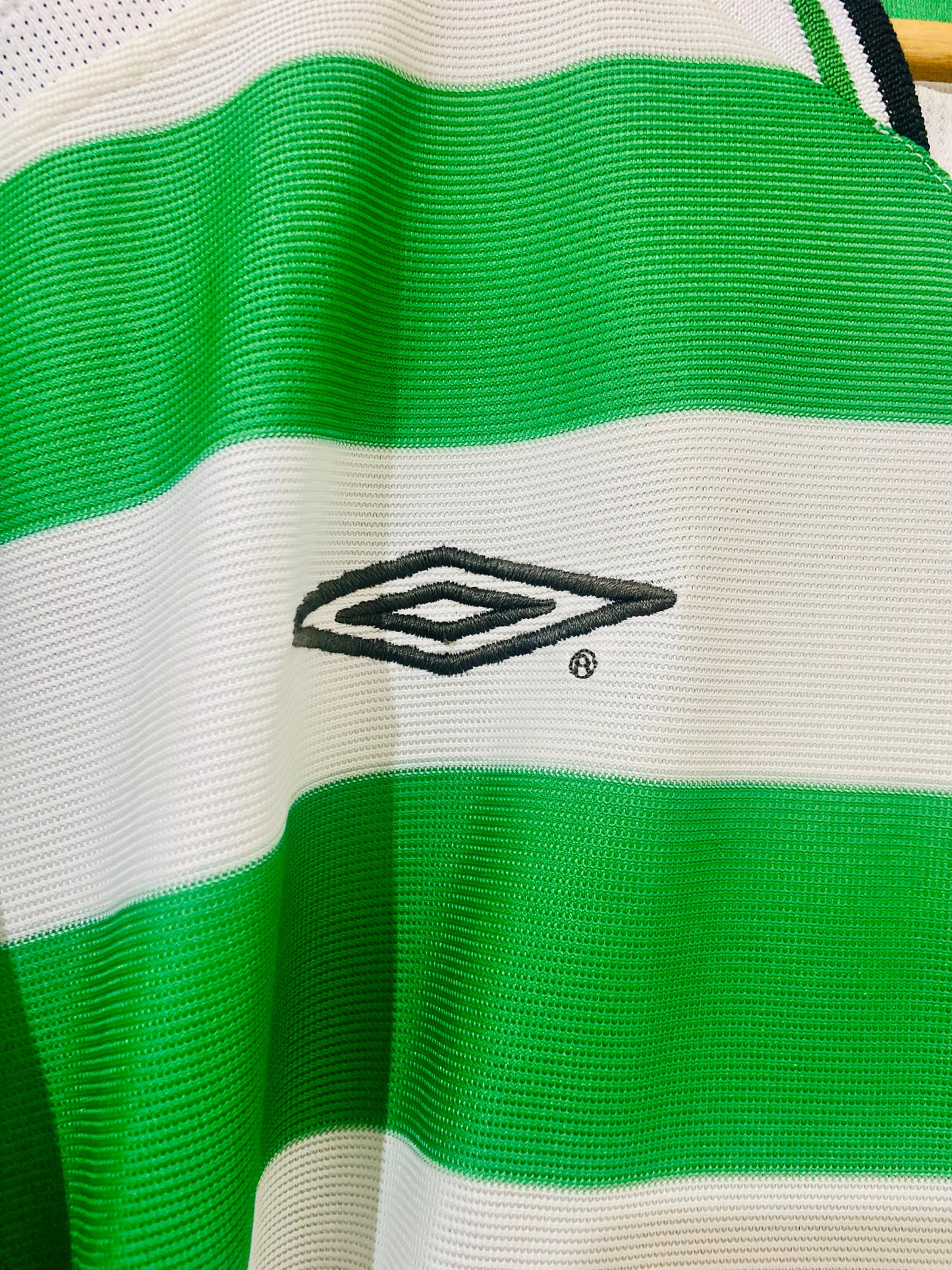 Celtic Glasgow 2001-03 Home Shirt Larsson #7